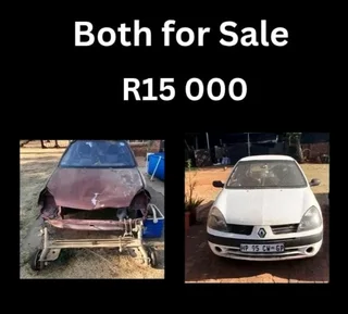 2 × Renault Clio 2's for sale