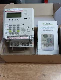 Konta prepaid sub-meter