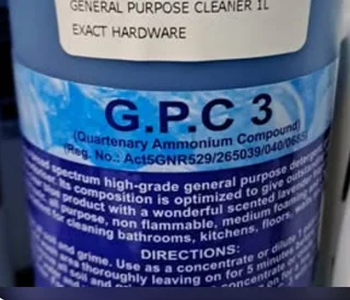general purpose cleaner 1L and 5L