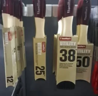Hamilton's paint brushes various sizes From R20.50