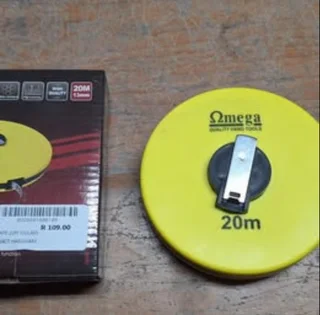 Omega 20M fibre tape measure retractable reel