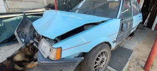 Stripping A Ae80 With A 1.3 2e Engine And 5 Speed Gearbox For Spares Toyotamanptyltd