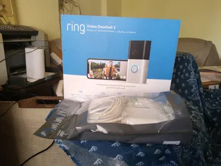 Ring Video Doorbell 3 with 10m Ring Power Cable