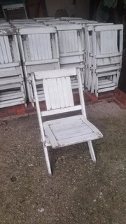 Vintage church chairs