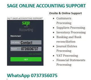 Sage Accounting Onsite Support