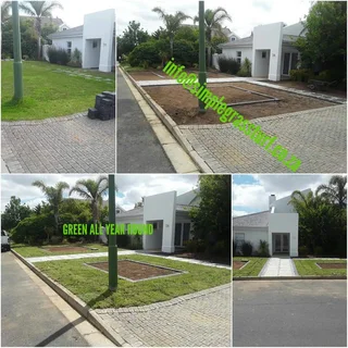 KIKUYU # #LM BEREA # CYNODONE # BUFFALO # BROWN N GREY STONES # COMPOST N TOPSOIL INSTALLATION