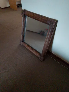 Mirror wooden frame