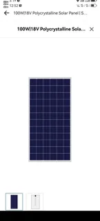 Solar battery and 2 solar Panels R4000