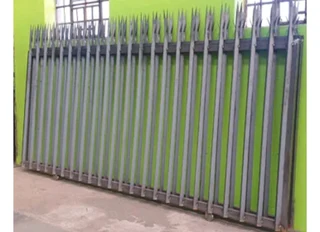 Steel driveway gates and fencing