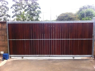 Wooden gates and nutec gates