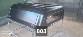 Hilux 2016-2025 Double Cab Lowline Black Aluminium Canopy