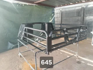 RANGER 2012-2022 EXTENDED CAB LOWLINE BLACK CATTLERAIL