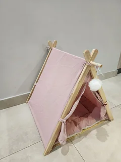 strawberry pink pet tent