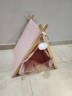 strawberry pink pet tent