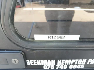 RANGER 2012-2025 DOUBLE CAB LOWLINE WHITE RHINOMAN CANOPY