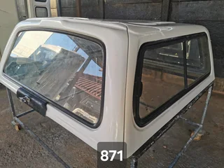 NP300 DOUBLE CAB WHITE BEEKMAN CANOPY