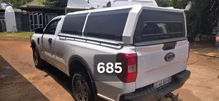 RANGER 2022-2025 SINGLE CAB LOWLINE WHITE RHINOMAN CANOPY