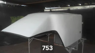 NP200 HALFTON CABOVER WHITE BEEKMAN CANOPY