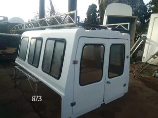 H100/K2700/K2500 LOWLINE WHITE BEEKMAN FULLDOOR CANOPY