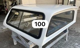 NP300 DOUBLE CAB WHITE BEEKMAN CANOPY