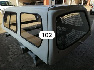 NISSAN SINGLE CAB HIGH LINE WHITE BEEKMAN CANOPY