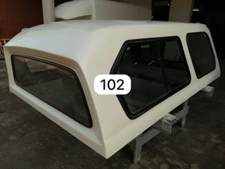 NISSAN SINGLE CAB HIGH LINE WHITE BEEKMAN CANOPY