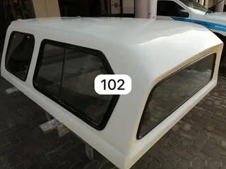 NISSAN SINGLE CAB HIGH LINE WHITE BEEKMAN CANOPY