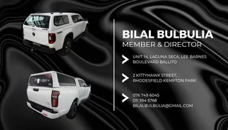 Hilux 2005-2016 Single Cab High Line White Top Cap Canopy