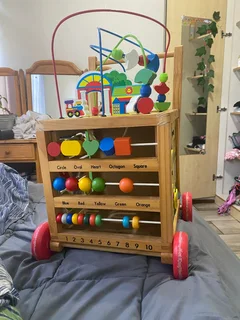 Wooden Baby Walker