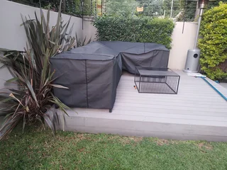 Outdoor patio furniture covers