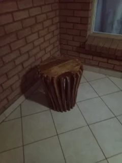 Coricraft side table solid wood