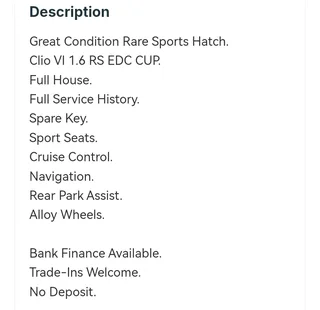 2014 Renault Clio IV 1.6 RS 200 Cup