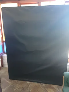 Headboard,2 pedestals and base queen size