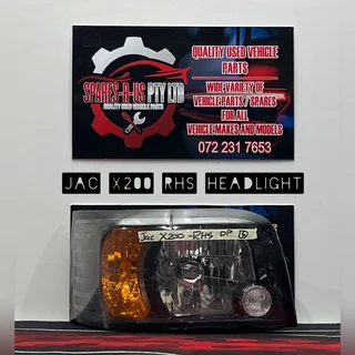 Jac X200 RHS Headlight for sale