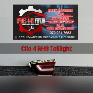 Clio 4 RHS Taillight for sale