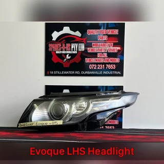 Evoque LHS Headlight for sale