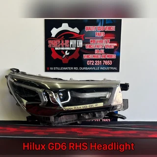 Hilux GD6 RHS Headlight for sale