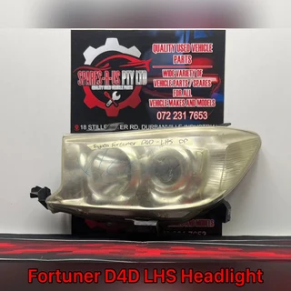Fortuner D4D LHS Headlight for sale