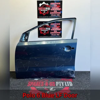 Polo 6 Blue LF Door for sale