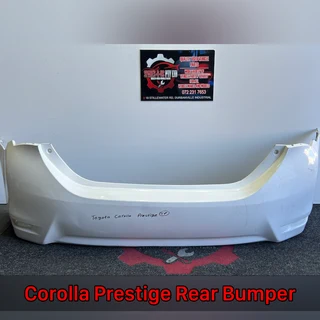 Corolla Prestige Rear Bumper for sale