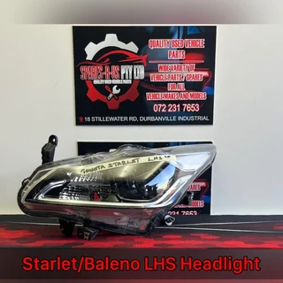 Starlet/Baleno LHS Headlight for sale