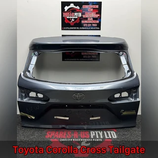 Toyota Corolla Cross Tailgate is the