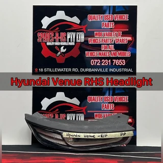 Hyundai Venue RHS Headlight for sale