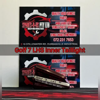 Golf 7 LHS Inner Taillight for sale