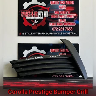 Corolla Prestige Bumper Grill for sale