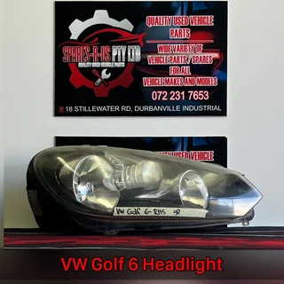 VW Golf 6 Headlight for sale