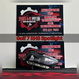 Golf 7 RHS Spotlight for sale