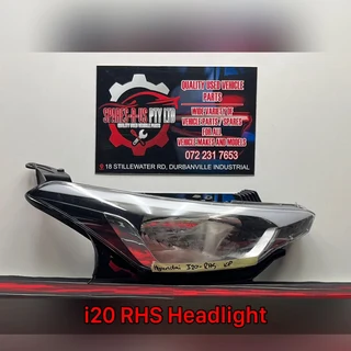 I20 RHS Headlight for sale
