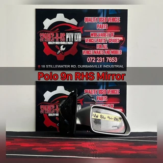 Polo 9n RHS Mirror for sale