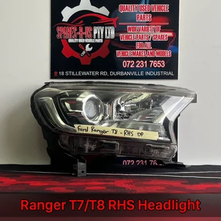 Ranger T7/T8 RHS Headlight for sale